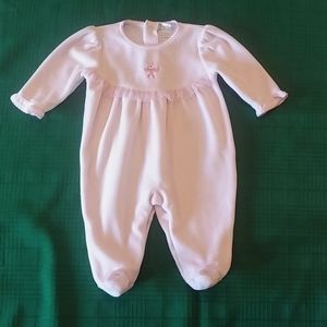 Kissy Kissy Pink Ballerina Sleeper Size 0-3 Months